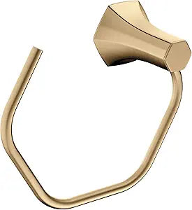hansgrohe Locarno Transitional Towel Ring in Brushed Bronze, 04836140