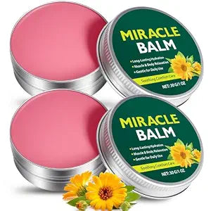 Miracle Balm, 2 Pack Varicose Veins Cream for Legs, Leg Care Cream, Relaxed and Comfortable, Soothing Joint Cream for Legs, Arms, Back, Hands, and Feet, 1oz