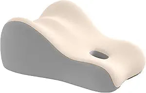 Ergonomic Memory Foam Furniture Pillow Pillowcase Suitable for Home Use, Ideal for Sitting and Lying, Foam Pillow Modern and Simple Style - Grey Beige
