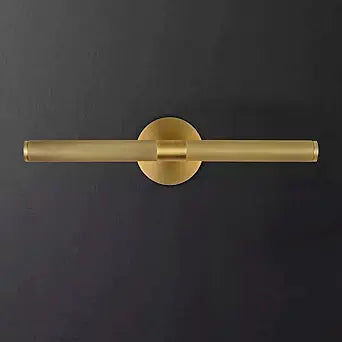 Hard-wired Knurled Picture Light, 19in Brass Picture Light for Wall, Dimmable Gold Art Lights, Rotatable 360 Sconce for Pictures Frame, Painting Wall Lights, Bathroom Wall Sconce, E12 Bulbs Included