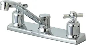 Kingston Brass FB121ZX Millennium 8-Inch Centerset Kitchen Faucet, Polished Chrome