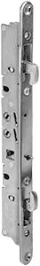 Multi-Point Mortise Lock with Face Plate 11-3/4" for Sliding Patio Glass Door | Fix and Repair Sliding Door | Replacement 2 Point Mortise Lock with Face Plate | Stainless Steel