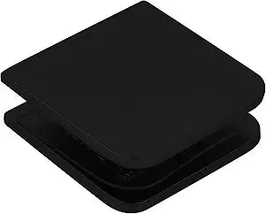 CRL Black Traditional Style Fixed Panel U-Clamp