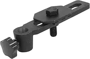 Lathe Tool Holder Base, Cast Steel 25mm Hole Woodworking Turning Lathe Base with Smooth Operation, Sturdy Structure for 1 Inch Tool Post, Rest Cast Iron Base DIY Lathe Accessories