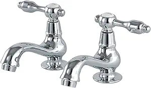 Kingston Brass KS1101TAL Tudor Basin Tap Faucet, Polished Chrome