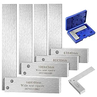 Frienda Machinist Square Set, 2", 3", 4" and 6" Precision Machinist Squares