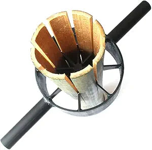 Bamboo Splitter 8 Cut;Made of Steel.A Tool for Dividing Bamboo Into 8 Pieces Evenly (large Size 8Cuts)