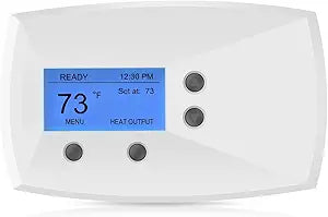 Wall Control Thermostat SRV7000-549 Compatible with QuadraFire Models Mt Vernon AE/Edge 60 / PT60 Heatilator Pointe Pellet Stove Thermostat