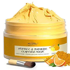 Turmeric Vitamin C Clay Mask Deep Cleansing Face Mask Skin Care