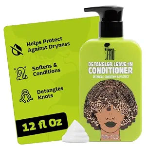Pardon My Fro Detangler Leave-In Conditioner Moisturizing Formula 12 Fl Oz