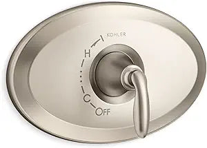 Kohler K-TS21946-BN Remodel Rite-Temp Valve Trim, Vibrant Brushed Nickel