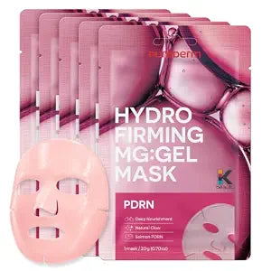 Purederm PDRN Collagen Face Mask, Gel Mask, Hydrating & Firming (5 Pack)