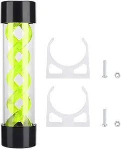 T Evil T Virus Water Cooling G1/4 Threaded Cylindrical Cooler,Water 200Mm with G1/4 Thread for Pc Desktop Computer Cooler Accessoryblue (Green)