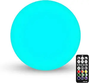 LOFTEK 6-inch LED Light Ball, Rechargeable Nursery Night Light, Hangable