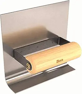Bon 22-596 6-Inch by 1-1/2-Inch Stainless Steel Inside Cove Tool with 6-Inch Lip