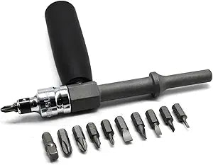 Stuck Screw Extractor Remove Air Impact Screw Fastener Removal Tool For Breaking Loose Rusted Screws Fasteners