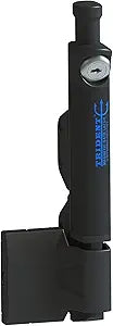 Trident 10 Inch Tall Black Magnetic Pool Child Safety Gate Latch | Keyed Alike | TRIDENT-10-BK-KA