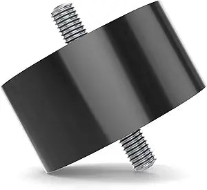 Isolate It!: Sorbothane Male/Male Vibration Stud Mount - 1/4-20 - .85" (H) - 1 3/4" (Dia) 50 Duro - 4 Pieces