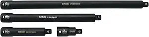 Astro Tools 78004 4pc 1/2" Drive Goliath High Torque-Saver Impact Extension Bar Set 2.5" -15"