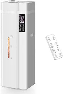 13L/3.4Gal Humidifiers for Bedroom, Ultrasonic Warm & Cool Mist Humidifier Large Room, Covers 800ft┬▓, 72H Runtime, 24H Timer, 3 Mist Modes Top Fill Quiet Humidifiers for Home, Office, White