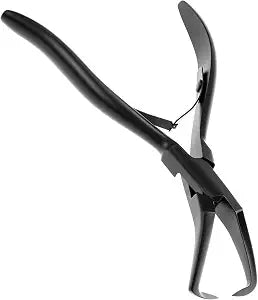 QWORK Professional Hair Extension Pliers, Stainless Steel Micro Link Bead Remover Tool for Micro Rings, Microlink & Feather Hair Extensions