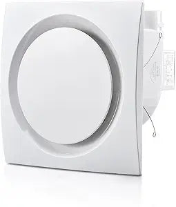 TWSOUL 8 inch Bathroom Exhaust Fan, Silent Bathroom Ceiling Ventilation Fan