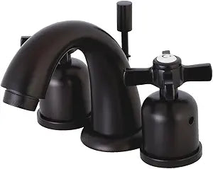 Kingston Brass KB8915ZX Millennium Widespread Bathroom Faucet, Oil Rubbed Bronze