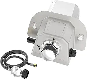 Uniflasy Gas Burner for Pizza Oven Accessories, for Karu 12 Gas Burner Attachment, Replace for 12G Adapter, for Fyra 12 with Propane Conversion Kit, fits Bighorn Outdoors Pizza Oven 12"