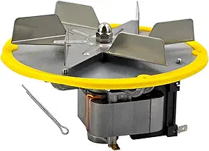 66641-AMP Combustion Exhaust Blower Replacement for Iron Works PSBF66W, PS60W, PS130W Pellet Stoves, with Works Combustion Blower Gasket