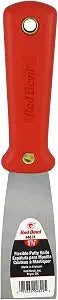 Red Devil 4824 1-1/2" Flex Putty Knife , Black