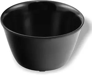 Carlisle FoodService Products 10.25" Black Melamine Dinner Plate Commercial Dinner Plate with Rim for Restaurant, Catering, Buffet, Dishwasher Compatible