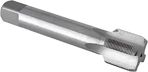 Burkit 1"-24 UN Thread Tap Right Hand, HSS 1" x 24 UN Straight Fluted Machine Tap