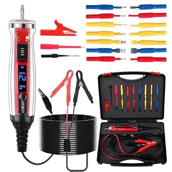 AWBLIN Power Circuit Probe Tester Kit, LCD Digital Automotive Test Light