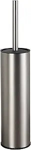 BGL Toilet Brush and Holder,Stainless Steel Toilet Brushes for Bathroom with Holder, Toilet Bowl Brush and HolderBrushed Nickel