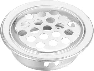 uxcell Floor Drain Cover, Stainless Steel Anti Blocking Drain Cover for Outdoor Bathroom Kitchen, Fit for 25mm/0.98" Aperture