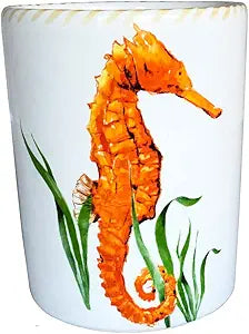 Abbiamo Tutto Seahorse Wine Bottle Holder/Utensil Holder