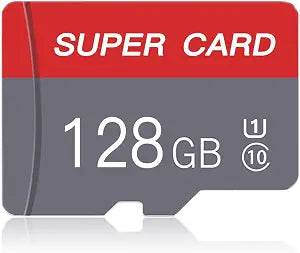 128GB Micro SD Card Class 10 Memory Card Mini TF Card with Adapter for Smartphones/Tablet/Drone/Game Console