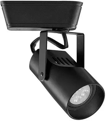 WAC Lighting, HT-007 Low Voltage Track Head with 8W LED Bulb in Black for L Track