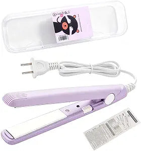 Travel Mini Hair Straightener, Hair Flat Iron, 6.88 Inch US Plug