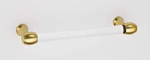 Alno A870-6-PB Royale Acrylic 6 Inch Center to Center Handle Cabinet Pull
