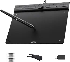 VEIKK VK850 85" Drawing Tablet,16384 Pressure Levels Battery-Free Stylus