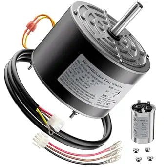 5KCP39FGY563S Condenser Fan Motor 1/4 HP 1100RPM 208-230V Reversible Rotation Replacement for GE Genteq 3S047 HC39GE226 HC39GE226A 5KCP39FGU997AS Y7S623C835L Carrier Bryant Payne AC Condenser Motor