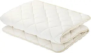 MORIRIN Japanese Floor Futon Mattress (Shikibuton) with Body Pressure Dispersion, Made in Japan, Twin