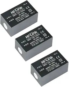 3PCS Mini Regulated Power Supply Intelligent Household Isolation Switch Power Module AC-DC 220V to 5V 2A 10W Converter HLK-10M05