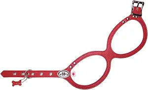 Buddy Belts Harness Pebble Grain Red - Premium Edition (3.5)