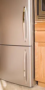 Atlas Homewares AP02-CH 20-1/2-Inch Euro-Tech Collection Arch Appliance Pull, Polished Chrome