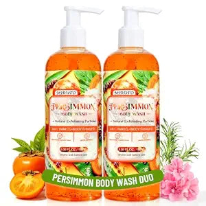 2PACK Persimmon Body Wash, Persimmon Soap for old people smell