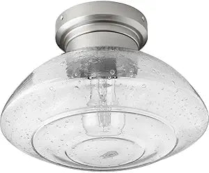 Quorum 1902-65 Transitional LED Fan Light Kit from Windmill Collection in Pewter, Nickel, Silver Finish,