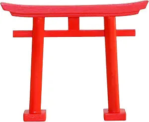 (Kamidananosato) Inari Shrine Miniature, Red Torii Gate Ornament