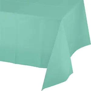 Creative Converting TABLECOVER PL 54" X 108", 54"X 108", Green